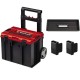 Ящик для інструментів Einhell E-Case L з колесами, до 120кг, колеса 15см (4540014)