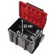 Ящик для інструментів Einhell E-Case L з колесами, до 120кг, колеса 15см (4540014)