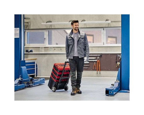 Ящик для інструментів Einhell E-Case L з колесами, до 120кг, колеса 15см (4540014)