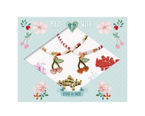 Набір для творчості Djeco Вишні виготовлення браслетів дружби (DJ00017)