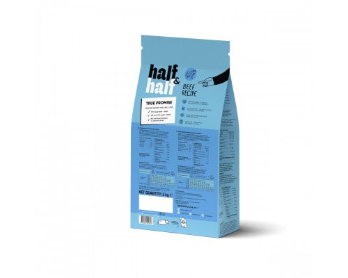 Сухий корм для собак Half&Half для цуценят усіх порід з яловичиною 2 кг (4820261920703)