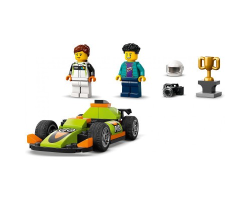 Конструктор LEGO City Зелений автомобіль для перегонів 56 деталей (60399)