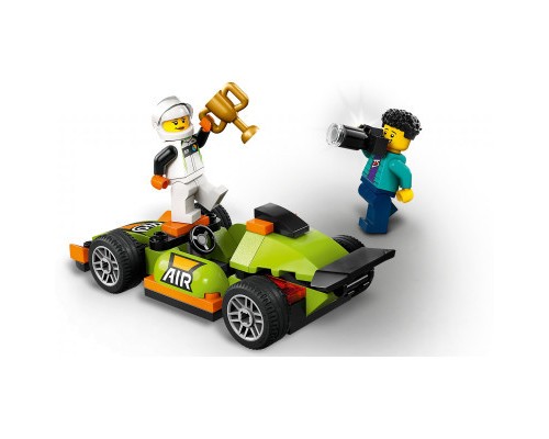 Конструктор LEGO City Зелений автомобіль для перегонів 56 деталей (60399)