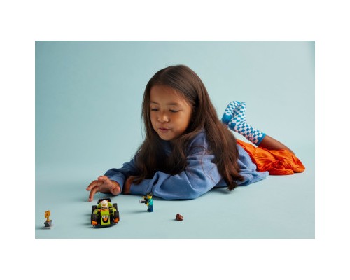 Конструктор LEGO City Зелений автомобіль для перегонів 56 деталей (60399)