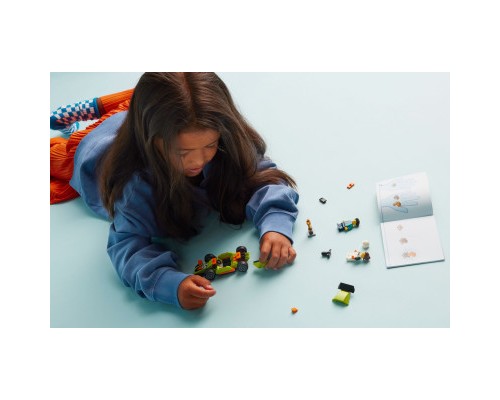 Конструктор LEGO City Зелений автомобіль для перегонів 56 деталей (60399)