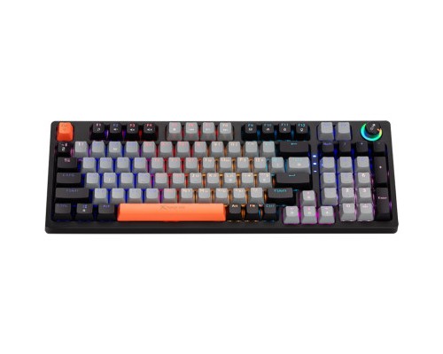 Клавіатура Xtrike ME GK-987 RGB Mechanical USB UA Grey/Black (GK-987GBRUA)