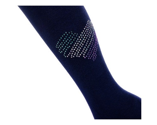Колготки дитячі BNM з серцем зі страз (M0C0302-2032-5G-blue)