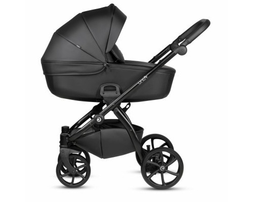 Коляска TUTIS 2 в 1 Uno5+ Leather collection Jet Black (1402699)