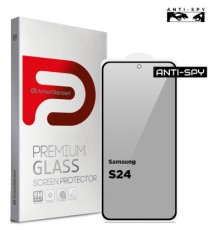 Скло захисне Armorstandart FG Anti Spy Samsung S24 Black (ARM75393)