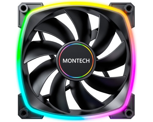 Кулер до корпусу MONTECH AX140 PWM BLACK