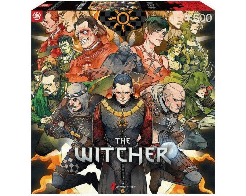 Пазл GoodLoot Witcher Nilfgaard 500 елементів (5908305244936)