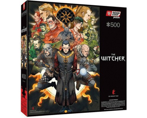 Пазл GoodLoot Witcher Nilfgaard 500 елементів (5908305244936)