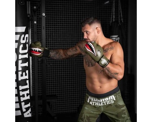 Боксерські рукавички Phantom Fight Squad Army 16 унцій (PHBG2217-16)