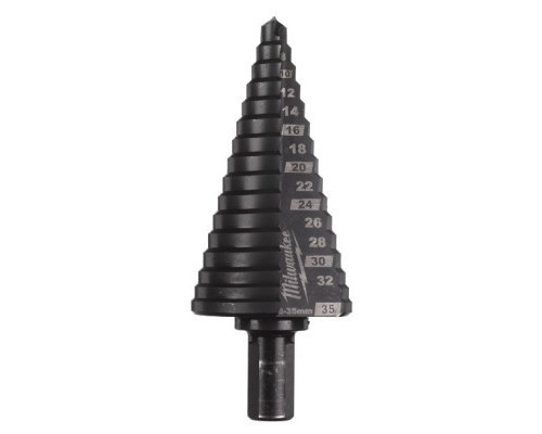 Свердло Milwaukee COBALT ALCRN 6-35 мм, ступінчасте (48899395)