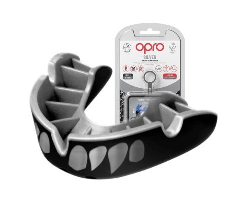 Капа Opro Silver доросла Silver Jaws 102502012 (Silver_Jaws)