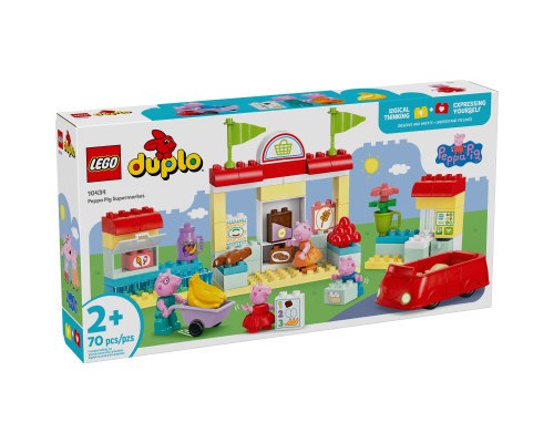Конструктор LEGO DUPLO Peppa Pig Супермаркет Пеппи (10434)