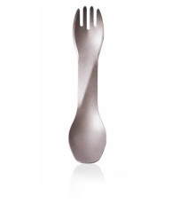 Ложка-виделка туристична Humangear GoBites Ti-Uno titanium (022.0055)