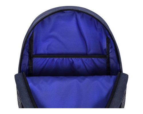 Рюкзак шкільний Bagland Молодіжний меланж Джинс 17 л (00533692) (657015073)