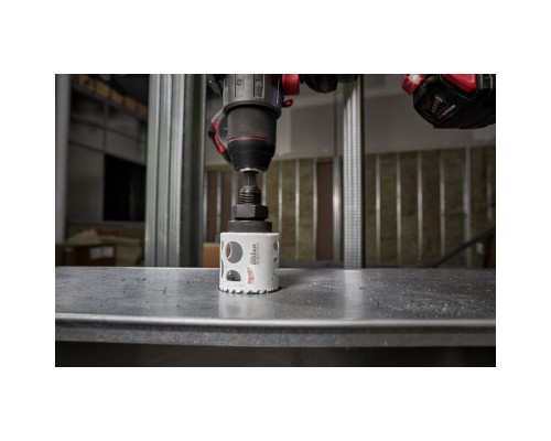 Набір свердл і біт Milwaukee SHOCKWAVE 40 шт, + коронок 10 шт в кейсі PACKOUT (4932492534)