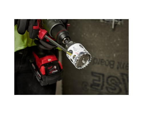 Набір свердл і біт Milwaukee SHOCKWAVE 40 шт, + коронок 10 шт в кейсі PACKOUT (4932492534)