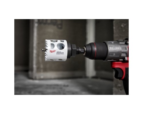 Набір свердл і біт Milwaukee SHOCKWAVE 40 шт, + коронок 10 шт в кейсі PACKOUT (4932492534)