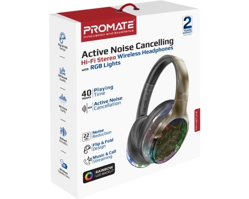Навушники Promate TransTune Gun Metal (transtune.gunmetal)
