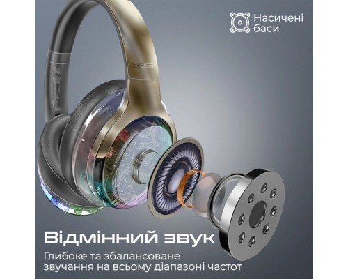 Навушники Promate TransTune Gun Metal (transtune.gunmetal)