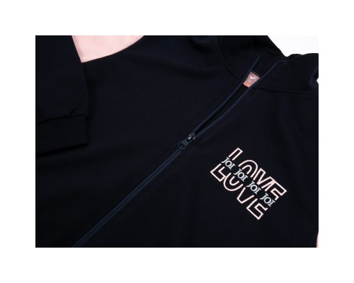 Спортивний костюм дитячий Joi LOVE (S-801-164G-black)