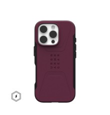 Чохол до мобільного телефона UAG iPhone 16 Pro Civilian Magsafe Bordeaux (114444119049)