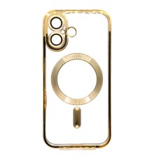 Чохол до мобільного телефона BeCover TPU Chrome Case (MagSafe) для Apple iPhone 16 Gold (712071)