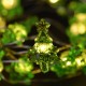 Гірлянда YES! Fun На мідному дроті Ялинки 20 LED Тепло-біла 2.2 м На батарейках (801208)