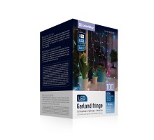 Гірлянда ColorWay Бахрома 3 м x 0.6 м 100 Led IP20 кольорова USB (CW-GF-100L36UMC)