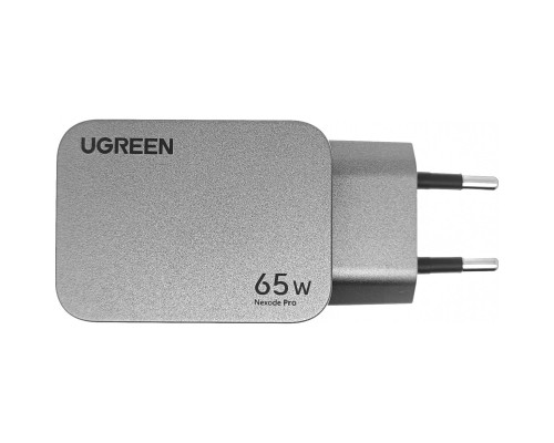 Зарядний пристрій Ugreen 3xUSB 65W (2хUSB-C+USB-A) Gan Nexode Pro X755 (25871)