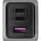 Зарядний пристрій Ugreen 3xUSB 65W (2хUSB-C+USB-A) Gan Nexode Pro X755 (25871)