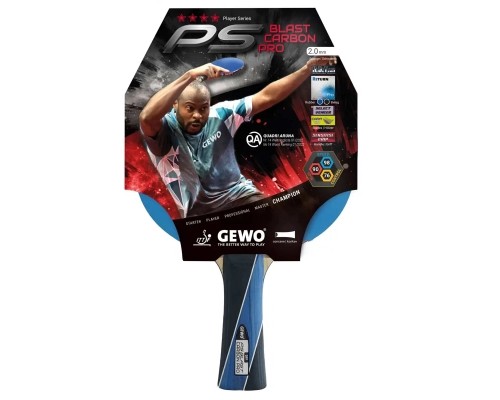Ракетка для настільного тенісу Gewo PS Blast Carbon Pro FL (1073900001) (931012)