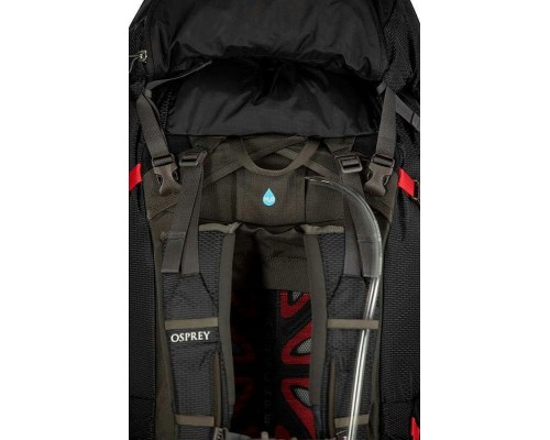 Рюкзак туристичний Osprey Aether Plus 100 black - S/M - чорний (009.2426)