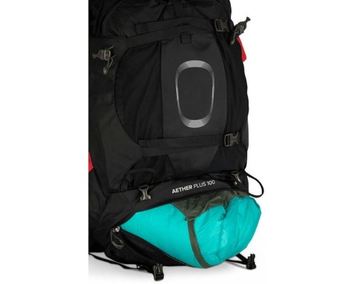 Рюкзак туристичний Osprey Aether Plus 100 black - S/M - чорний (009.2426)