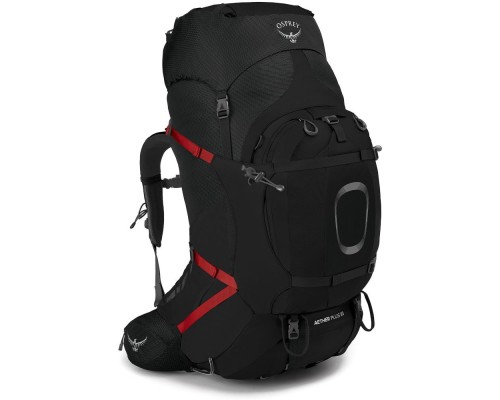 Рюкзак туристичний Osprey Aether Plus 100 black - S/M - чорний (009.2426)