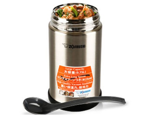 Термос Zojirushi харчовий SW-FCE75XA 0,75 л Steel (1678.00.90)