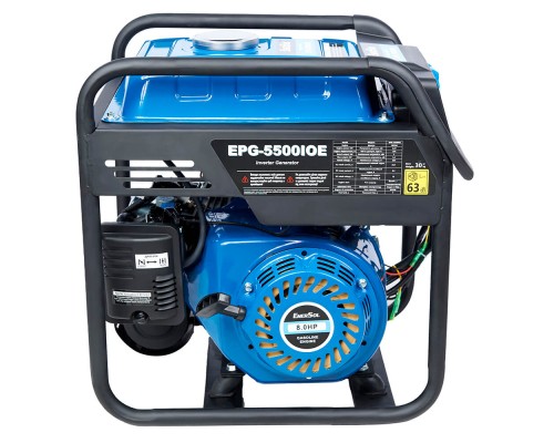 Генератор Enersol інверторний, 5.5kW, двигун. GP236, ручний старт (EPG-5500IO)