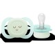 Пустушка Philips AVENT Ultra Air Light, 0+міс 2 шт (SCF075/08)