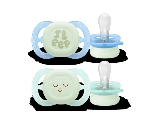 Пустушка Philips AVENT Ultra Air Light, 0+міс 2 шт (SCF075/08) Пустушка Philips AVENT Ultra Air Light, 0+міс 2 шт (SCF075/08)