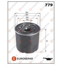 Фільтр масляний EUROREPAR 1637766680