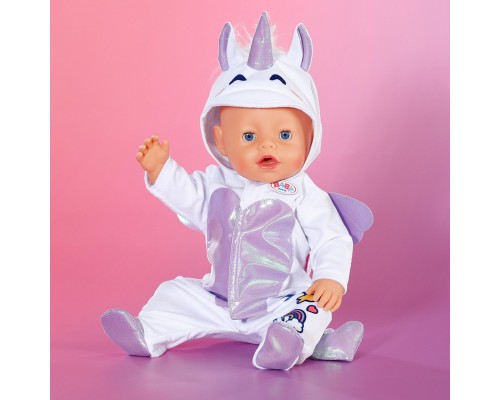 Аксесуар до ляльки Zapf Одяг для ляльки Baby Born - Комбінезон Єдинорога (838266)