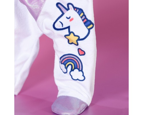 Аксесуар до ляльки Zapf Одяг для ляльки Baby Born - Комбінезон Єдинорога (838266)