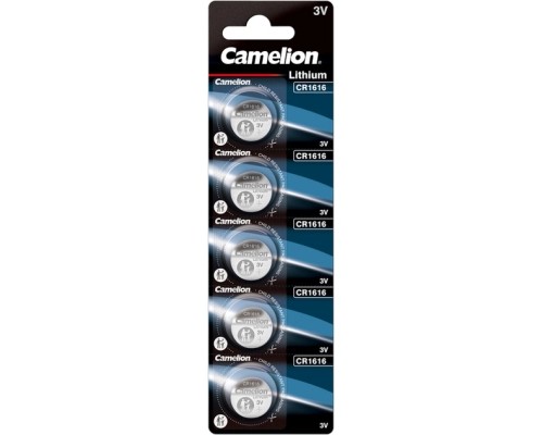 Батарейка CR 1616 Lithium * 5 Camelion (CR1616-BP5)