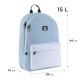Рюкзак шкільний GoPack Education Teens 140 сіро-блакитний (GO25-140L-2)