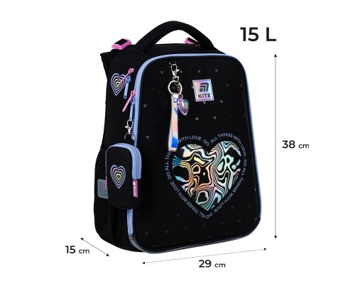 Портфель Kite Education 531 Love is (K25-531M-2)