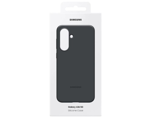 Чохол до мобільного телефона Samsung для Galaxy A36 (A366), Silicone Case black (EF-PA366CBEGWW)