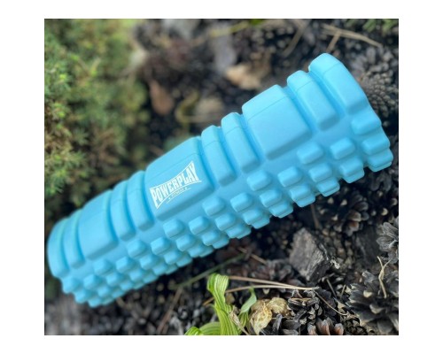 Масажний ролик PowerPlay 4342 Massage Roller 30x10см Синій (PP_4342_Blue)